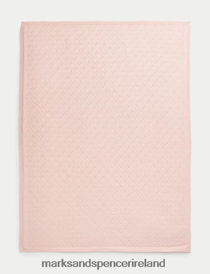 Marks & Spencer Baby Knitted Shawl Rose Clothing 2VJ8DF7665