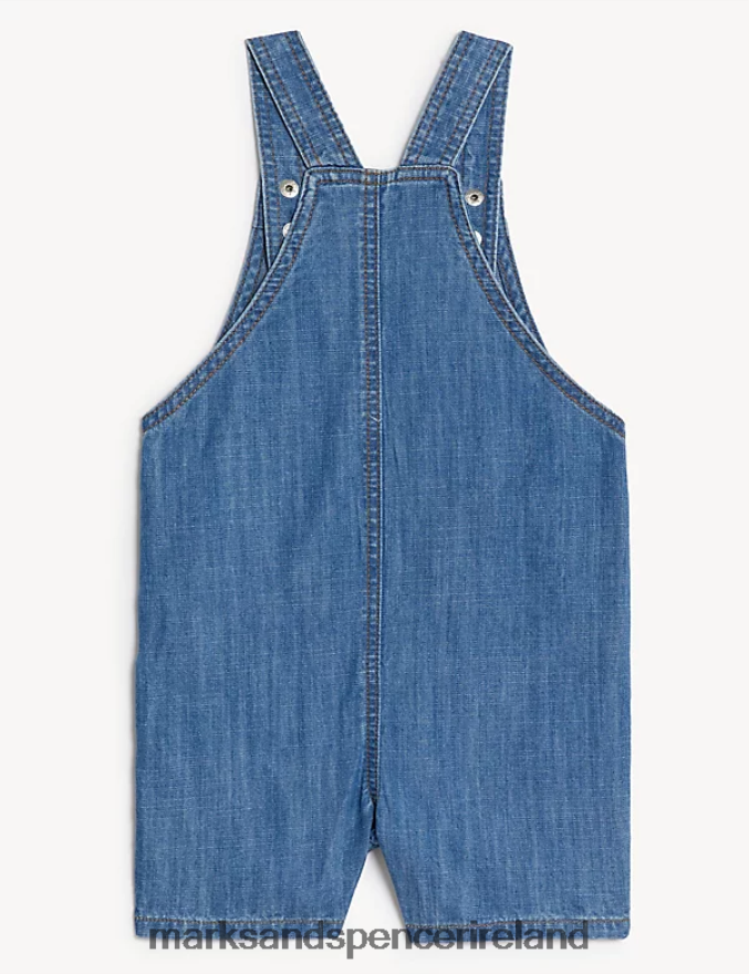 Marks & Spencer Baby Bibshort Denim Clothing 2VJ8DF7760