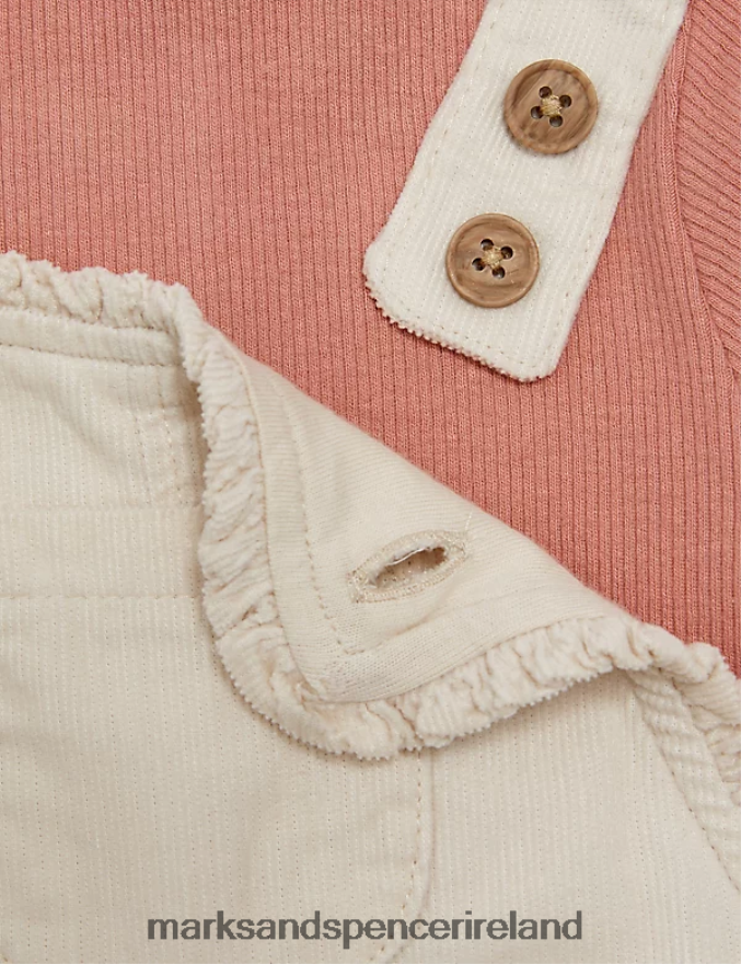 Marks & Spencer Baby 2pc Cotton Rich Peter Rabbit Outfit Calico Mix Clothing 2VJ8DF7769