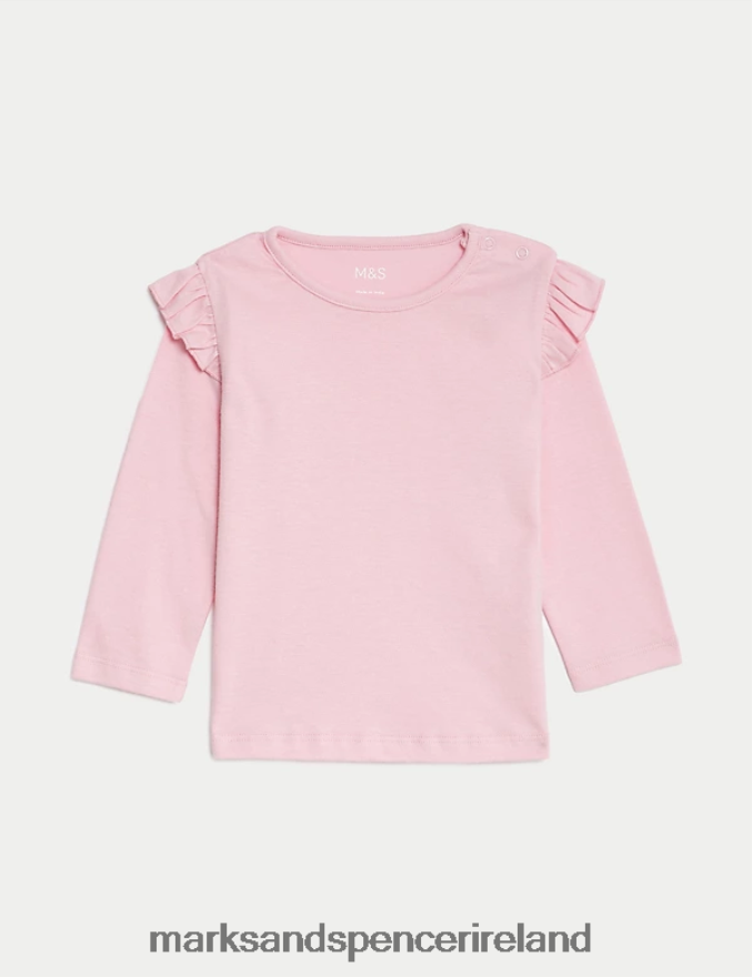 Marks & Spencer Baby Pure Cotton Top Navy Clothing 2VJ8DF7737