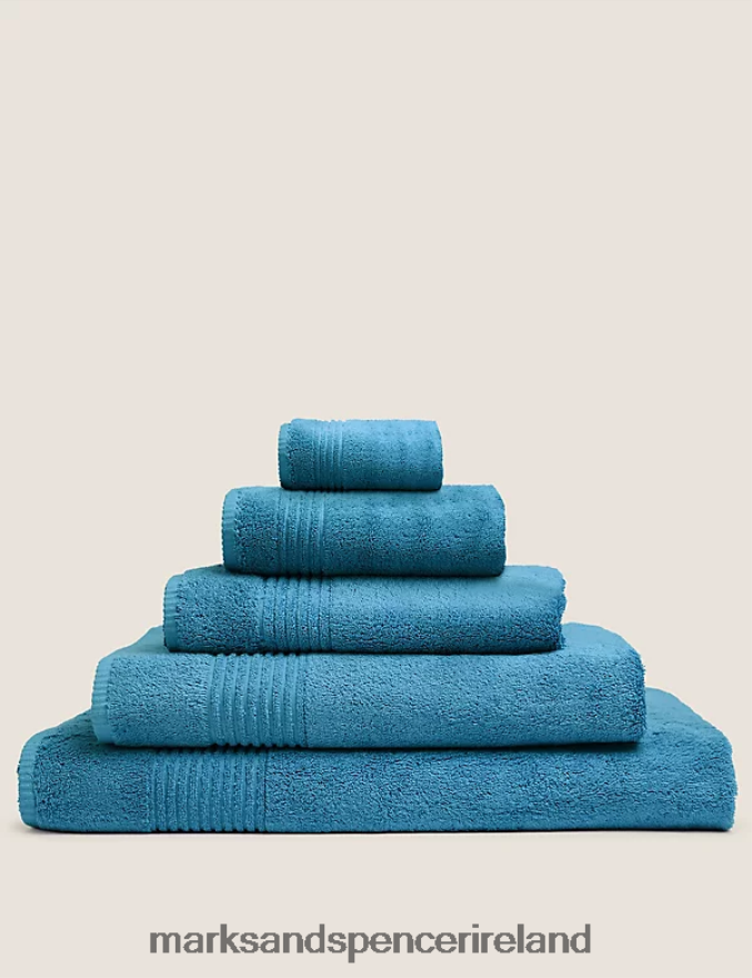 Marks & Spencer Unisex Egyptian Cotton Luxury Towel Turquoise Accessories 2VJ8DF3640