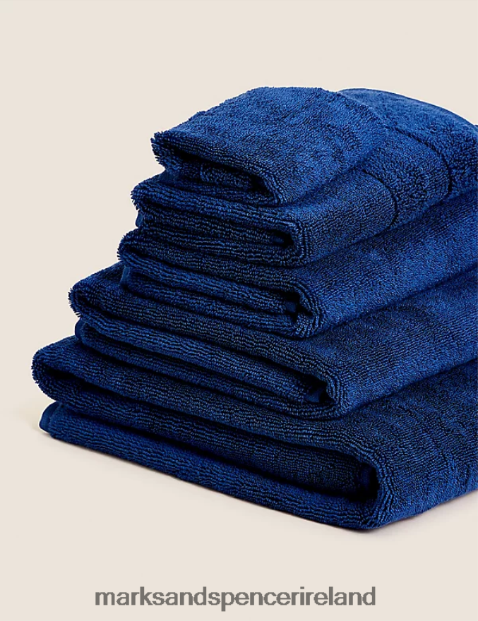 Marks & Spencer Unisex Ultimate Turkish Luxury Cotton Towel Midnight Accessories 2VJ8DF3598