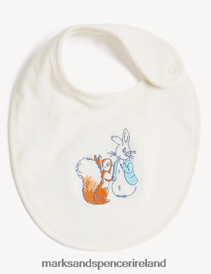 Marks & Spencer Unisex 4pc Cotton Rich Peter Rabbit Starter Set Cream Mix Clothing 2VJ8DF7425