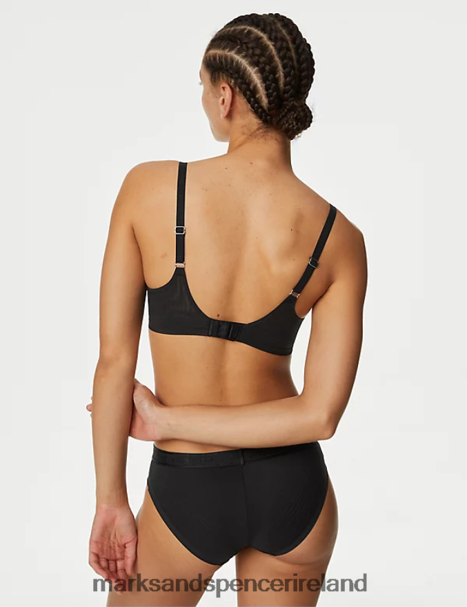 Marks & Spencer Unisex Body Define Wired Spacer Full Cup Bra Black Clothing 2VJ8DF3754