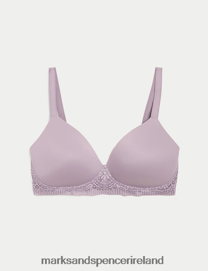 Marks & Spencer Unisex Body Soft Non Wired Full Cup Bra Dusted Lilac Clothing 2VJ8DF4167