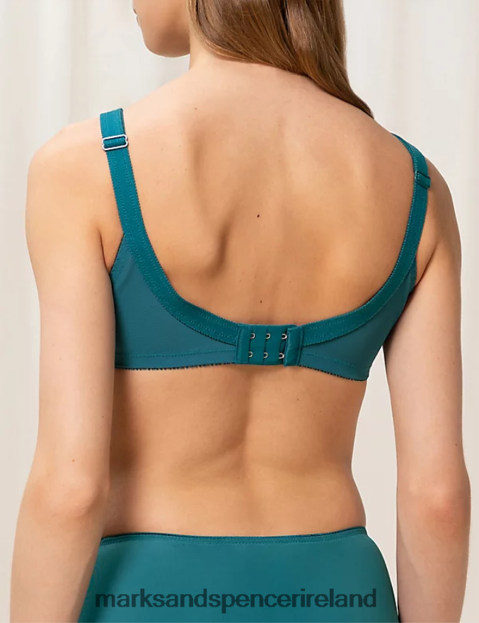Marks & Spencer Unisex Doreen X Non Wired Full Cup Bra Blue Clothing 2VJ8DF3658