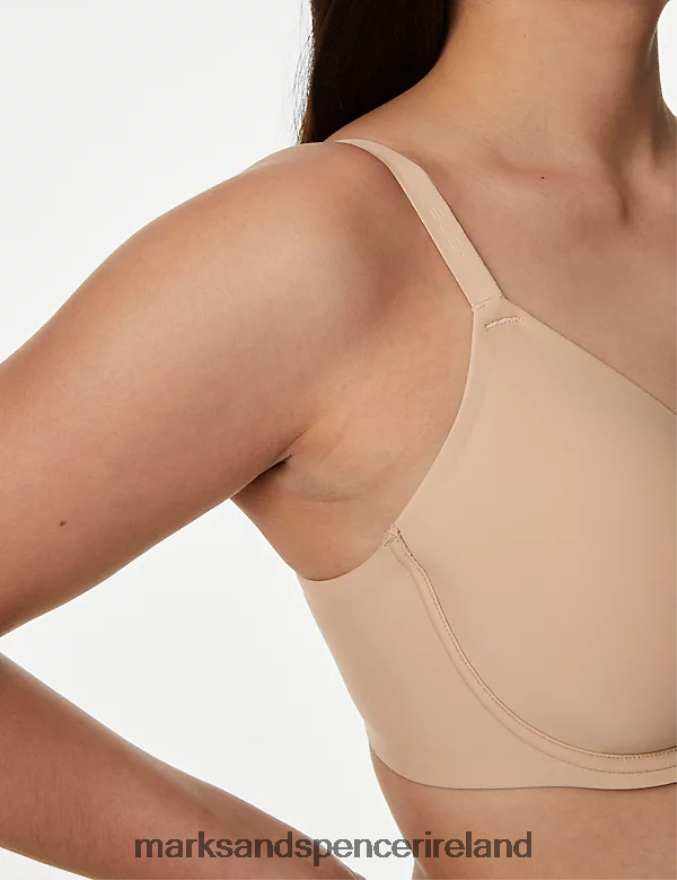 Marks & Spencer Unisex Flexifit Invisible Wired Full-cup Bra Rose Quartz Clothing 2VJ8DF3931