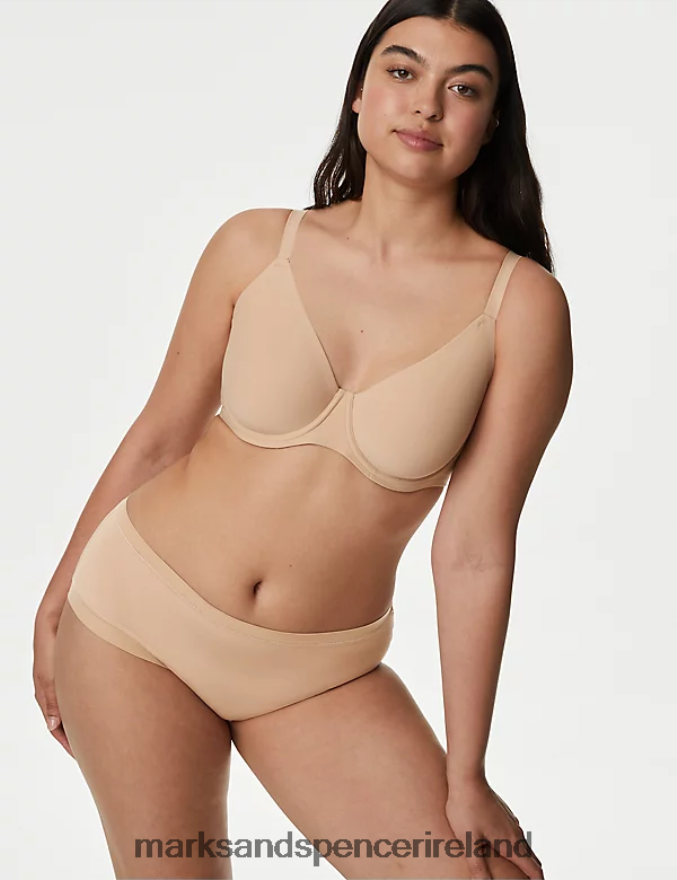 Marks & Spencer Unisex Flexifit Invisible Wired Full-cup Bra Rose Quartz Clothing 2VJ8DF3931