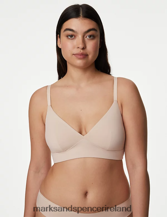 Marks & Spencer Unisex Flexifit Non Wired Bralette Opaline Clothing 2VJ8DF3733