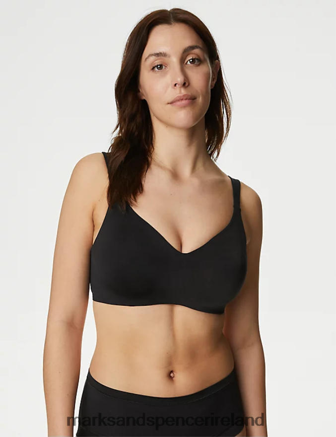 Marks & Spencer Unisex Flexifit Wired Minimiser Bra Black Clothing 2VJ8DF3966