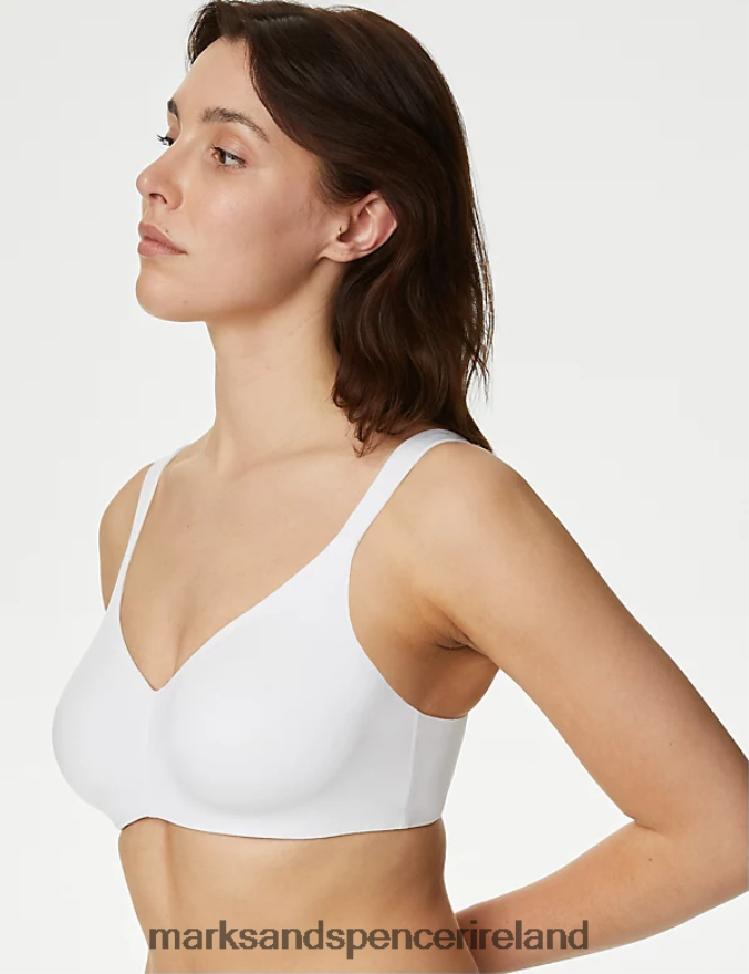 Marks & Spencer Unisex Flexifit Wired Minimiser Bra White Clothing 2VJ8DF4406