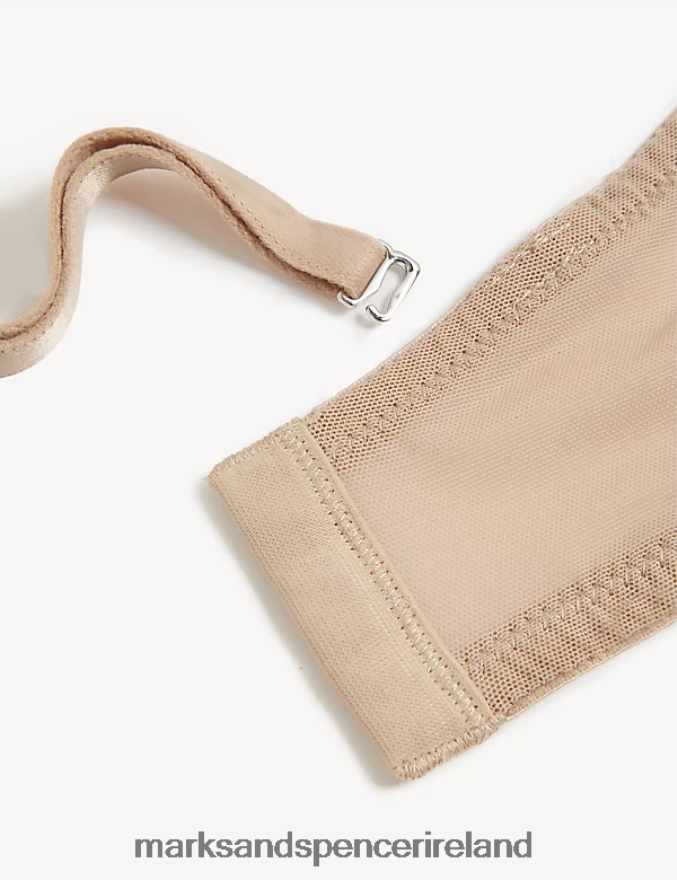 Marks & Spencer Unisex Lace Wired Strapless Bra Rose Quartz Clothing 2VJ8DF4631