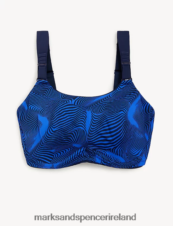 Marks & Spencer Unisex Ultimate Support Serious Sports Bra Sapphire Clothing 2VJ8DF4448