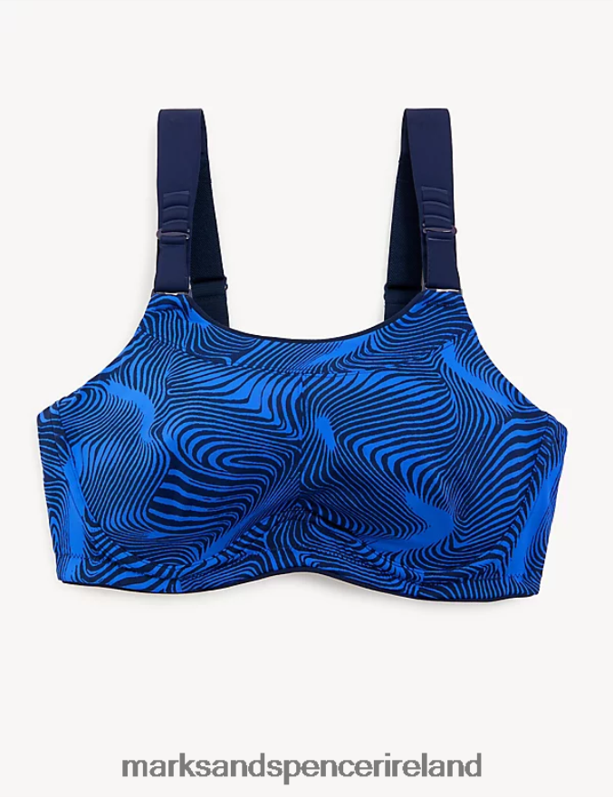 Marks & Spencer Unisex Ultimate Support Serious Sports Bra Sapphire Clothing 2VJ8DF4666