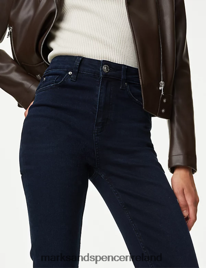 Marks & Spencer Unisex Eva Bootcut Jeans Blue/Black Clothing 2VJ8DF864