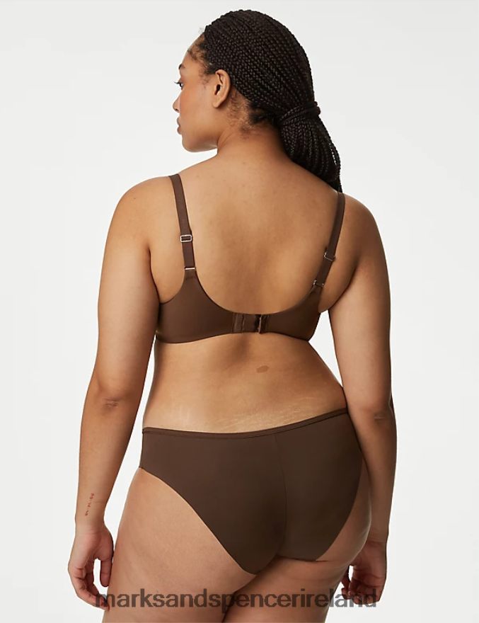 Marks & Spencer Unisex 3pk No VPL Flexifit Brazilian Knickers Rich Quartz Clothing 2VJ8DF3952