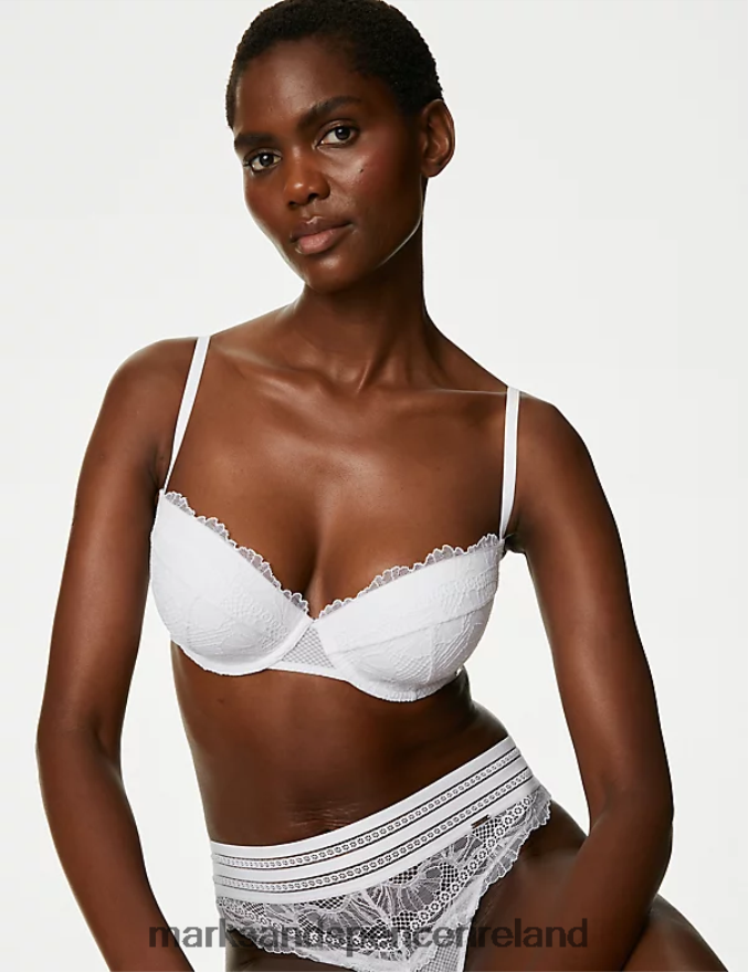 Marks & Spencer Unisex Marseilles Brazilian Knickers White Clothing 2VJ8DF3785
