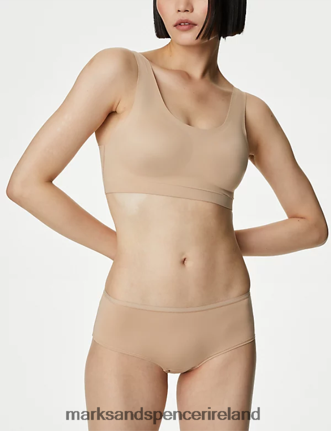 Marks & Spencer Unisex 5pk No VPL Microfibre Low Rise Shorts Rose Quartz Clothing 2VJ8DF4467