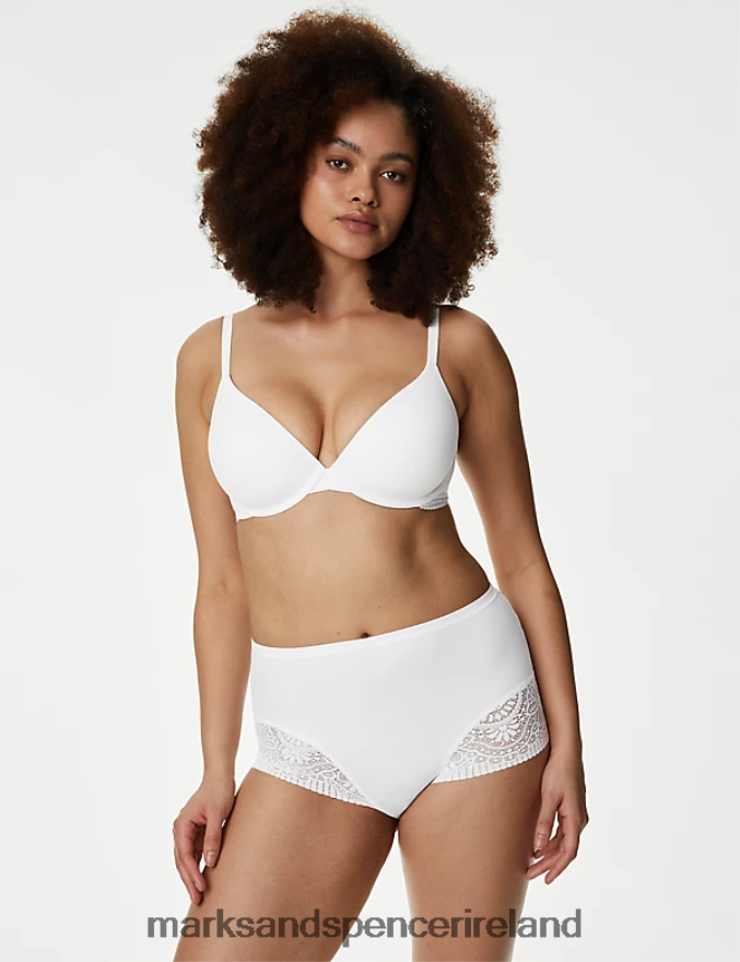 Marks & Spencer Unisex 3pk Body Soft Full Briefs White Lingerie 2VJ8DF3875