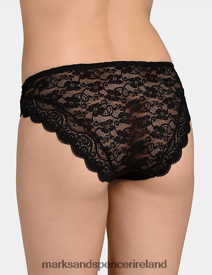Marks & Spencer Unisex Amourette 300 Magic Wire Tai Briefs Black Lingerie 2VJ8DF4693