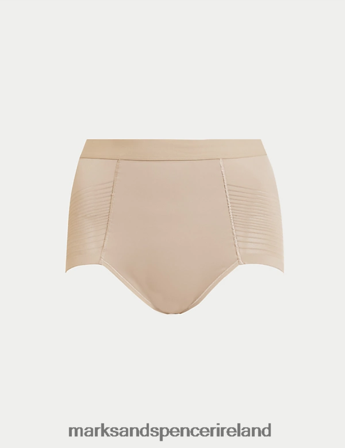 Marks & Spencer Unisex Body Define Firm Control No VPL Full Briefs Rose Quartz Lingerie 2VJ8DF4873