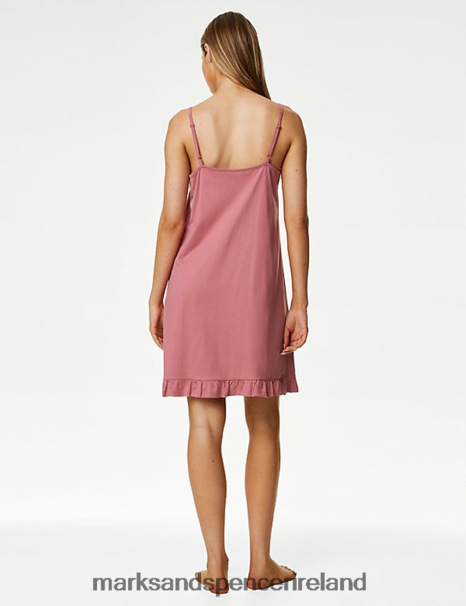 Marks & Spencer Unisex Chemise Raspberry Lingerie 2VJ8DF3356
