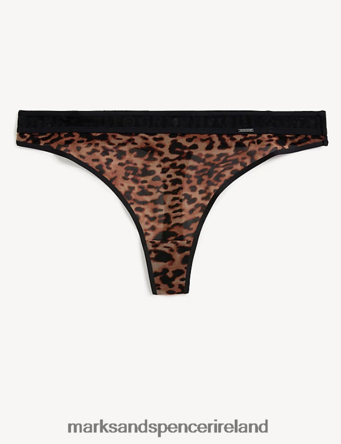 Marks & Spencer Unisex Tivoli Thong Cinnamon Blush Lingerie 2VJ8DF3956