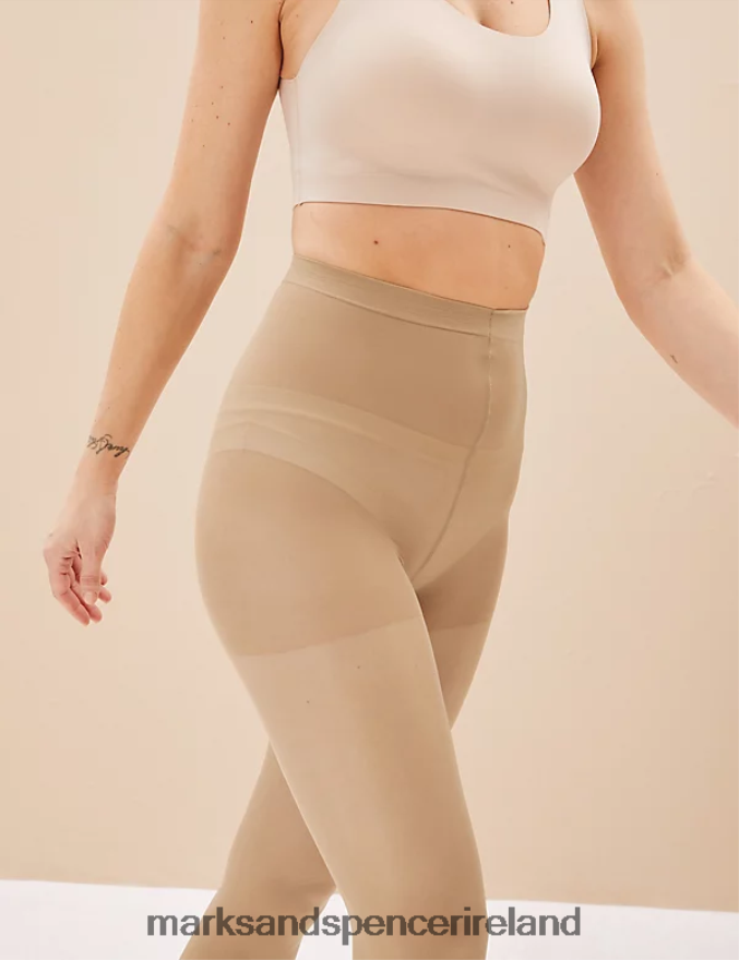 Marks & Spencer Unisex 20 Denier Firm Support Tights Rose Quartz Lingerie 2VJ8DF4774