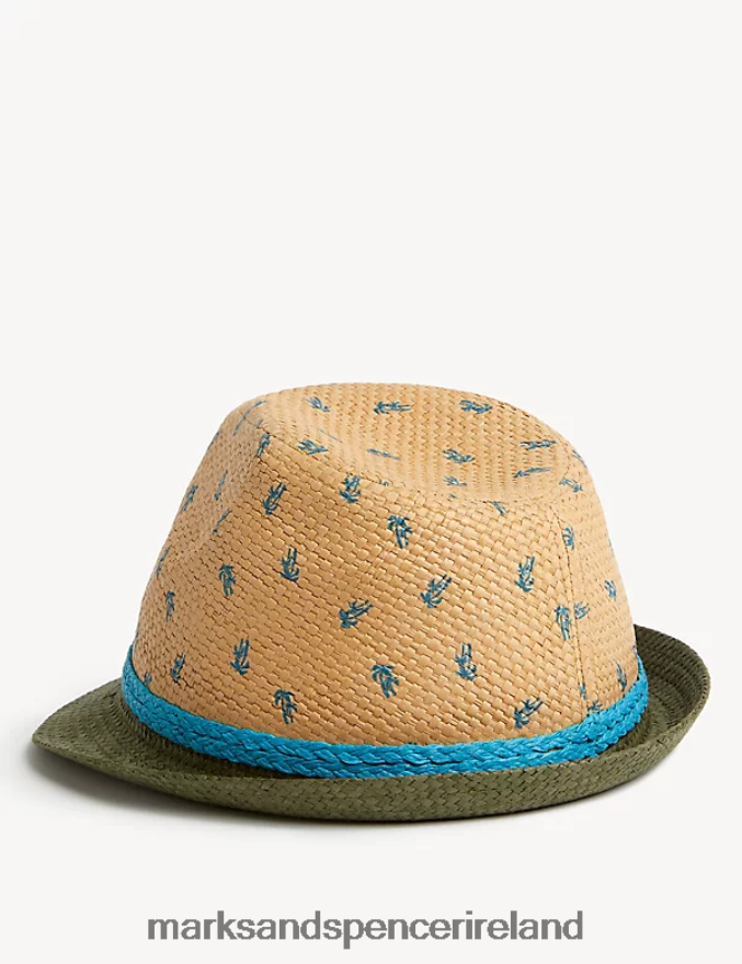 Marks & Spencer Kids Palm Tree Sun Hat Multi Accessories 2VJ8DF8709