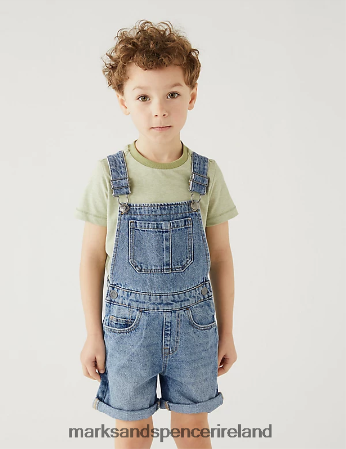 Marks & Spencer Kids Dungarees Denim Clothing 2VJ8DF8626