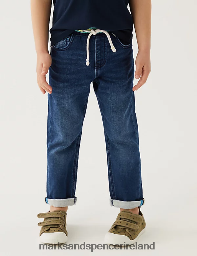 Marks & Spencer Kids Regular Rainbow Jeans Denim Clothing 2VJ8DF7587