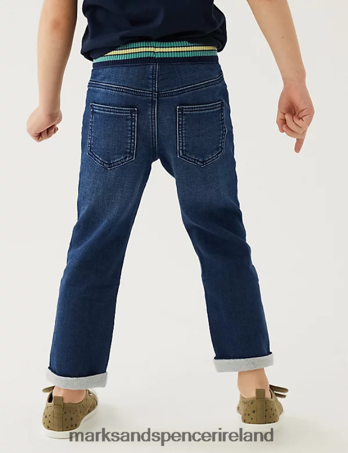 Marks & Spencer Kids Regular Rainbow Jeans Denim Clothing 2VJ8DF7587