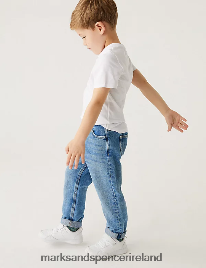 Marks & Spencer Kids Relaxed Jeans Denim Clothing 2VJ8DF8597