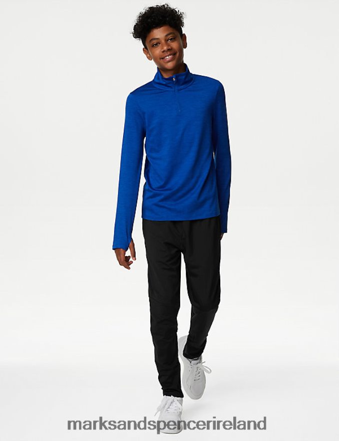 Marks & Spencer Kids Sports Joggers Black Clothing 2VJ8DF8328