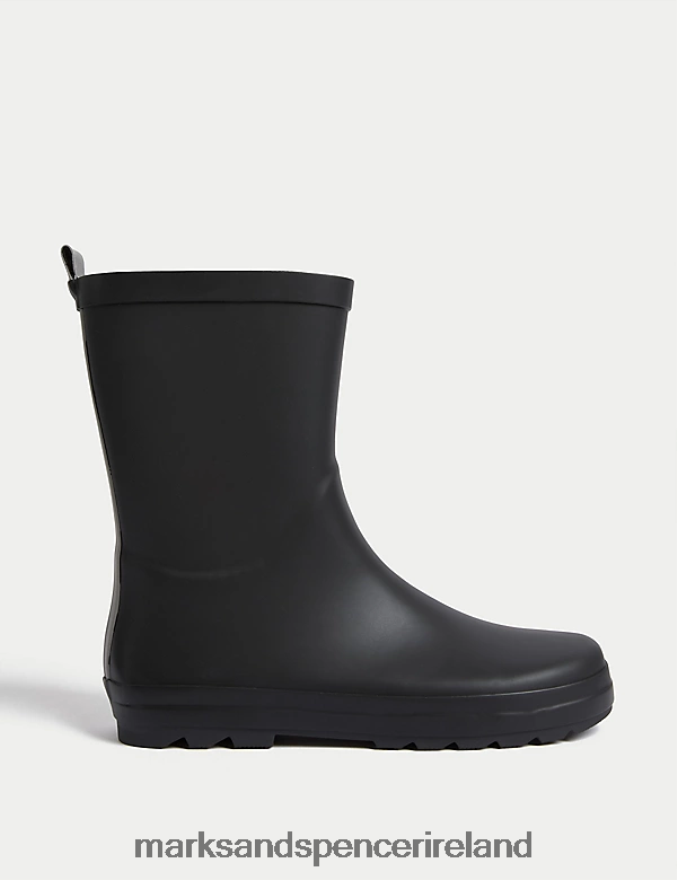 Marks & Spencer Kids Freshfeet Wellies Black Footwear 2VJ8DF8480
