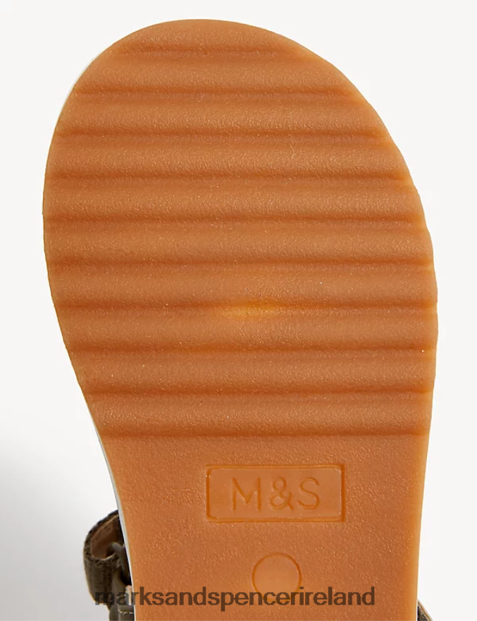 Marks & Spencer Kids Riptape Trekkers Khaki Footwear 2VJ8DF8376