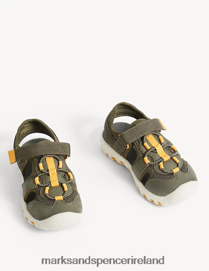 Marks & Spencer Kids Riptape Trekkers Khaki Footwear 2VJ8DF8538