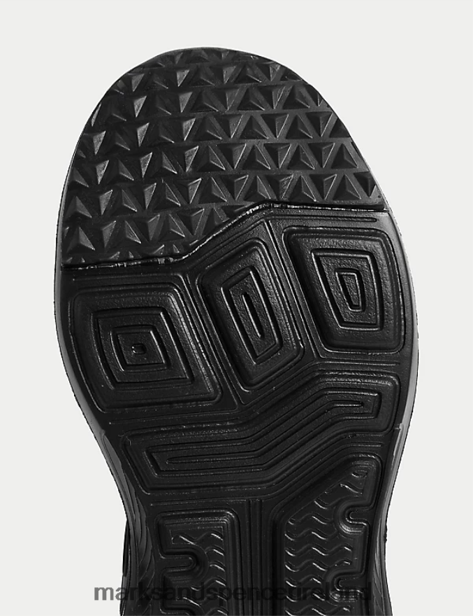 Marks & Spencer Kids Trainers Black Footwear 2VJ8DF8126