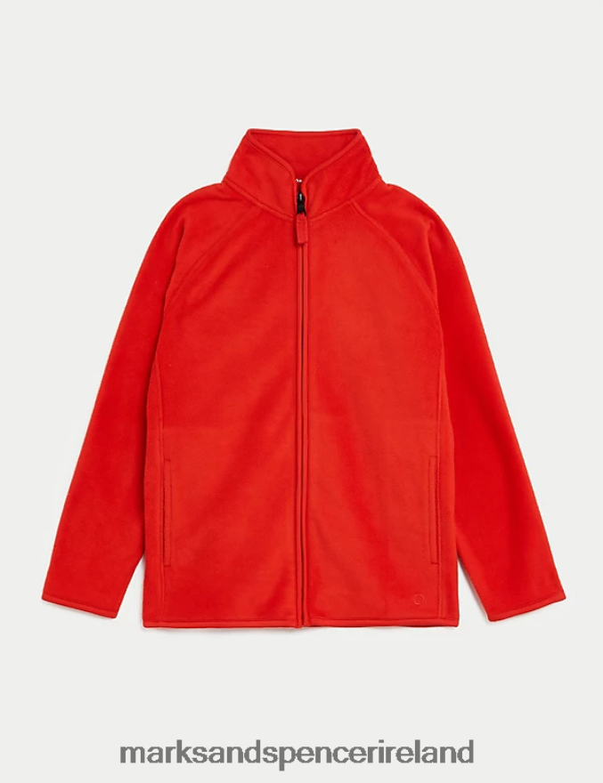 Marks & Spencer Kids Fleece Jacket Chilli Clothing 2VJ8DF8140