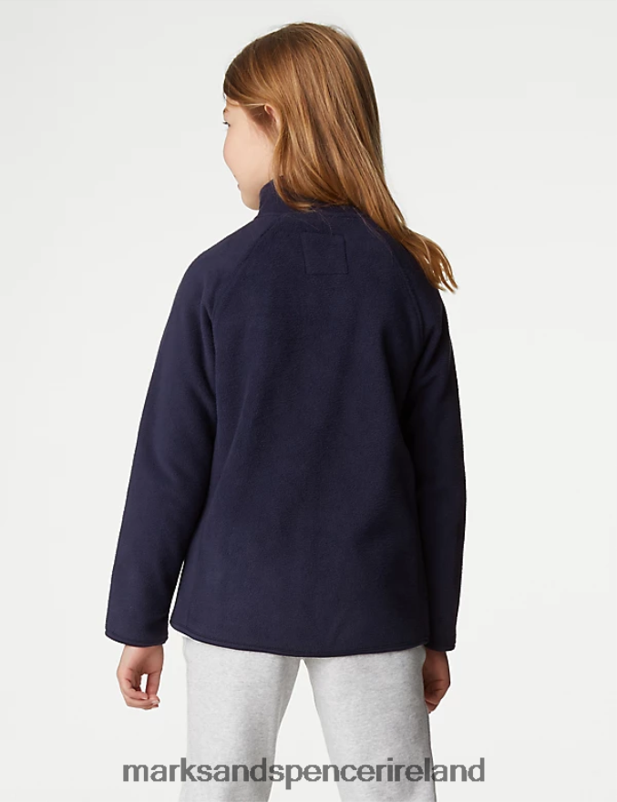 Marks & Spencer Kids Fleece Jacket Navy Clothing 2VJ8DF7881