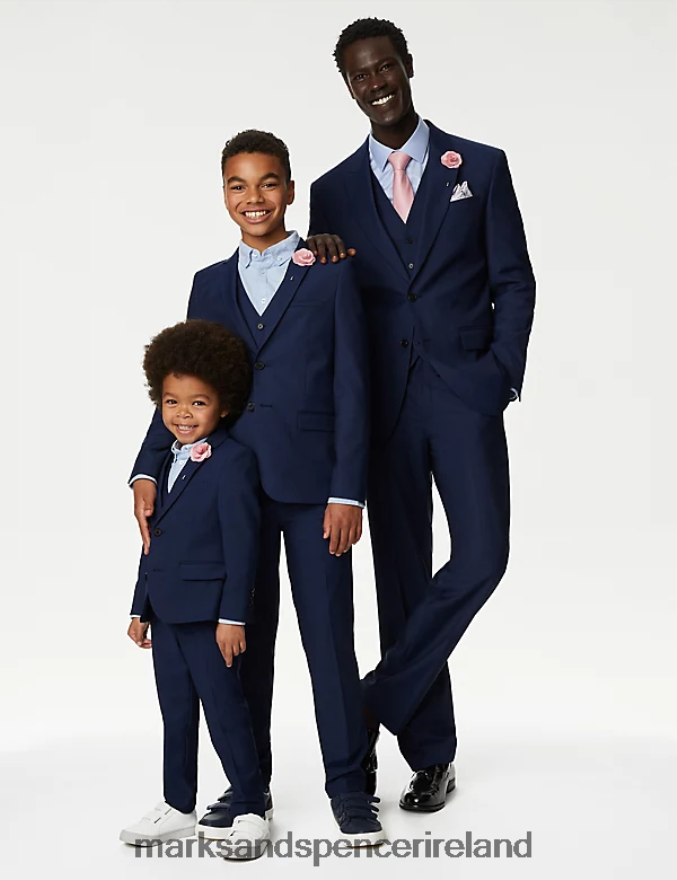 Marks & Spencer Kids Suit Jacket Indigo Clothing 2VJ8DF8122