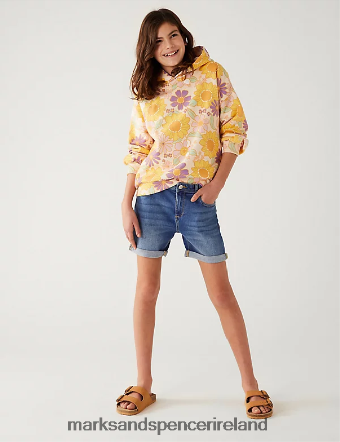 Marks & Spencer Kids Shorts Denim Clothing 2VJ8DF9509