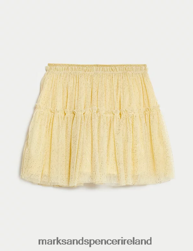 Marks & Spencer Kids Glitter Tutu Skirt Yellow Clothing 2VJ8DF9612