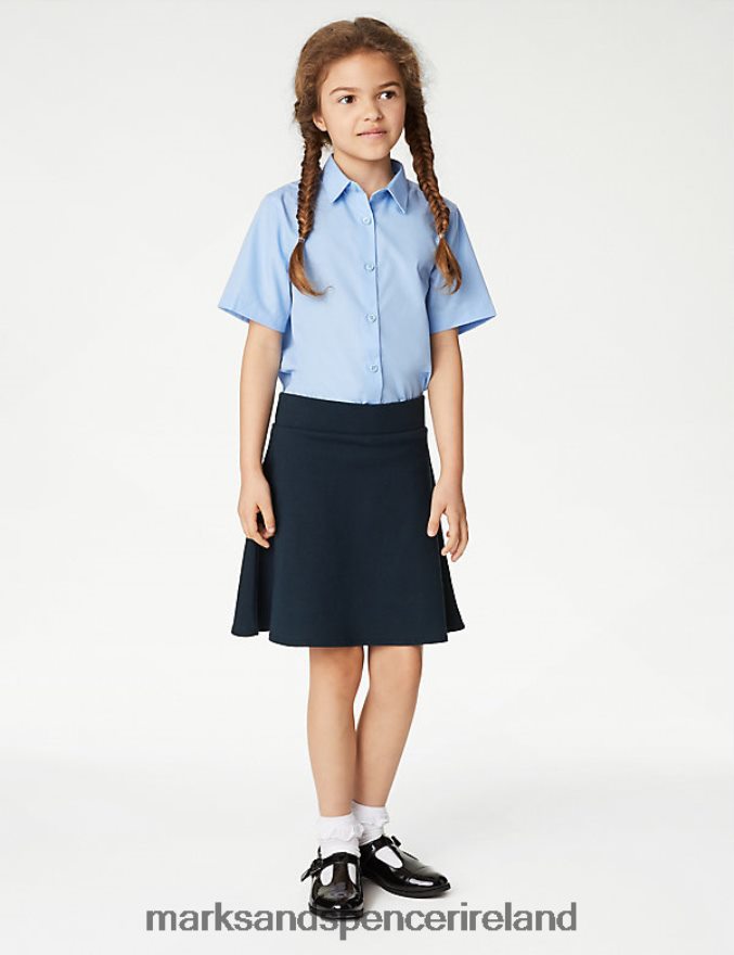 Marks & Spencer Kids Jersey School Skort Navy Clothing 2VJ8DF9100