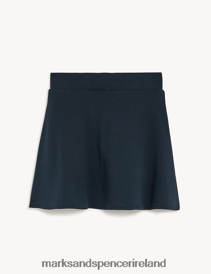 Marks & Spencer Kids Jersey School Skort Navy Clothing 2VJ8DF9100
