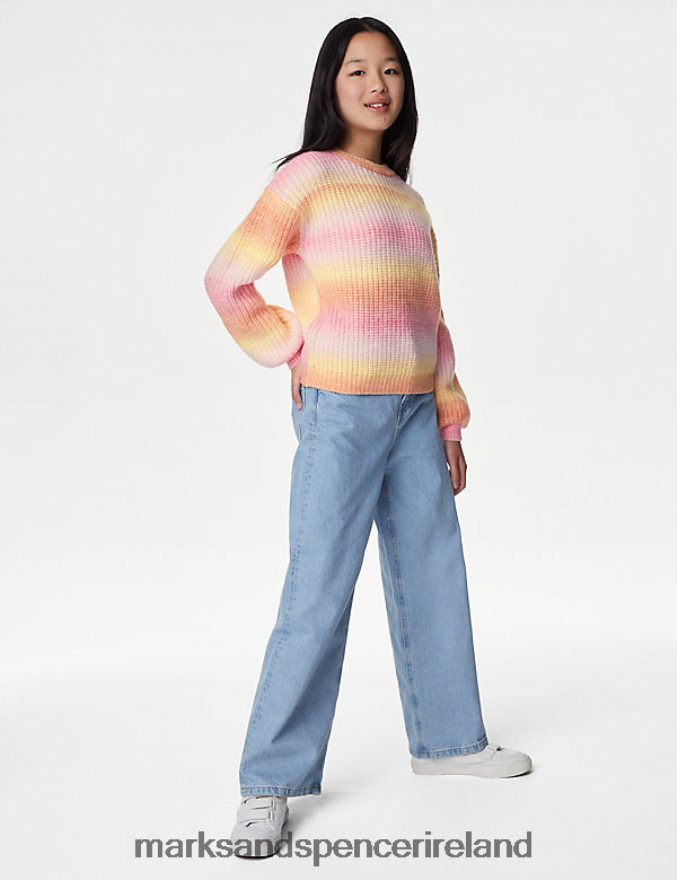Marks & Spencer Kids Ombre Jumper Multi Clothing 2VJ8DF9267