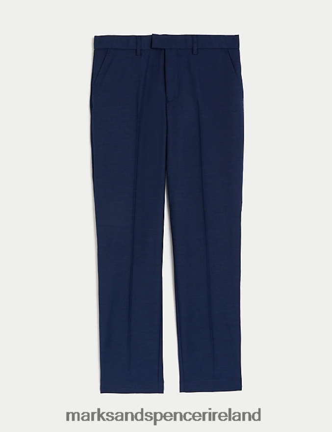Marks & Spencer Kids Slim Suit Trousers Indigo Clothing 2VJ8DF8406