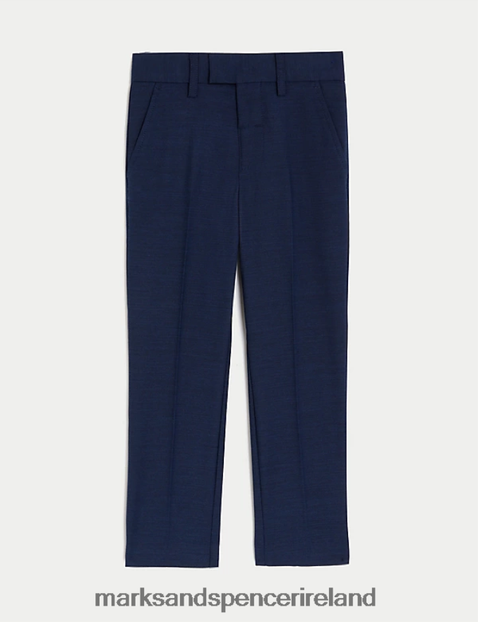 Marks & Spencer Kids Suit Trousers Indigo Clothing 2VJ8DF8171