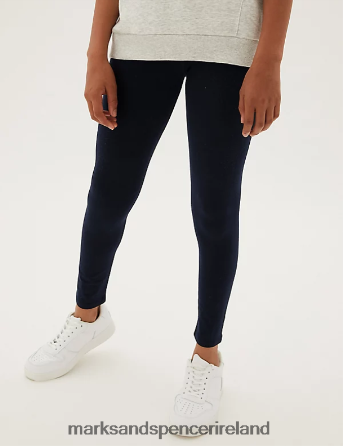Marks & Spencer Kids Adaptive Leggings Navy Clothing 2VJ8DF9944