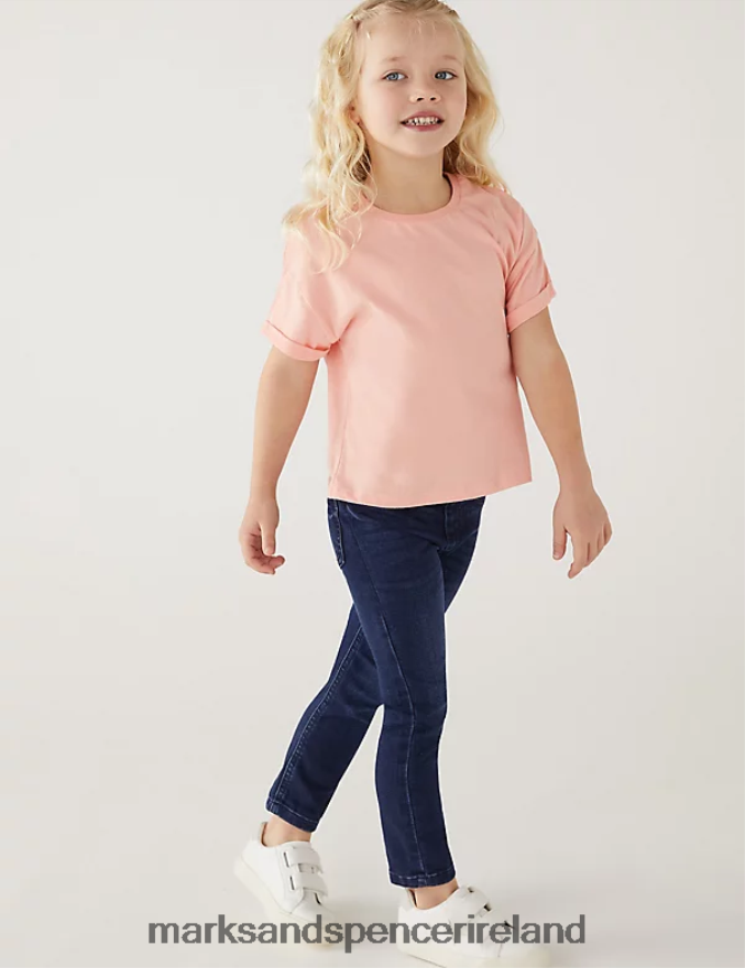 Marks & Spencer Kids Denim Jeggings Dark Denim Clothing 2VJ8DF9777
